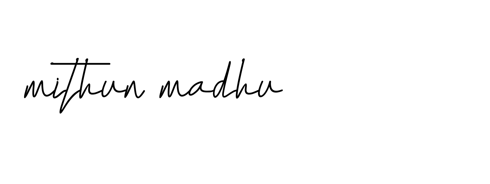 88+ Mithun-madhu Name Signature Style Ideas | Amazing Autograph