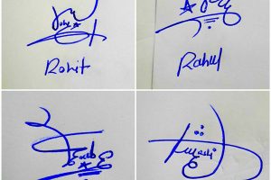 Easy Signatures For My Name